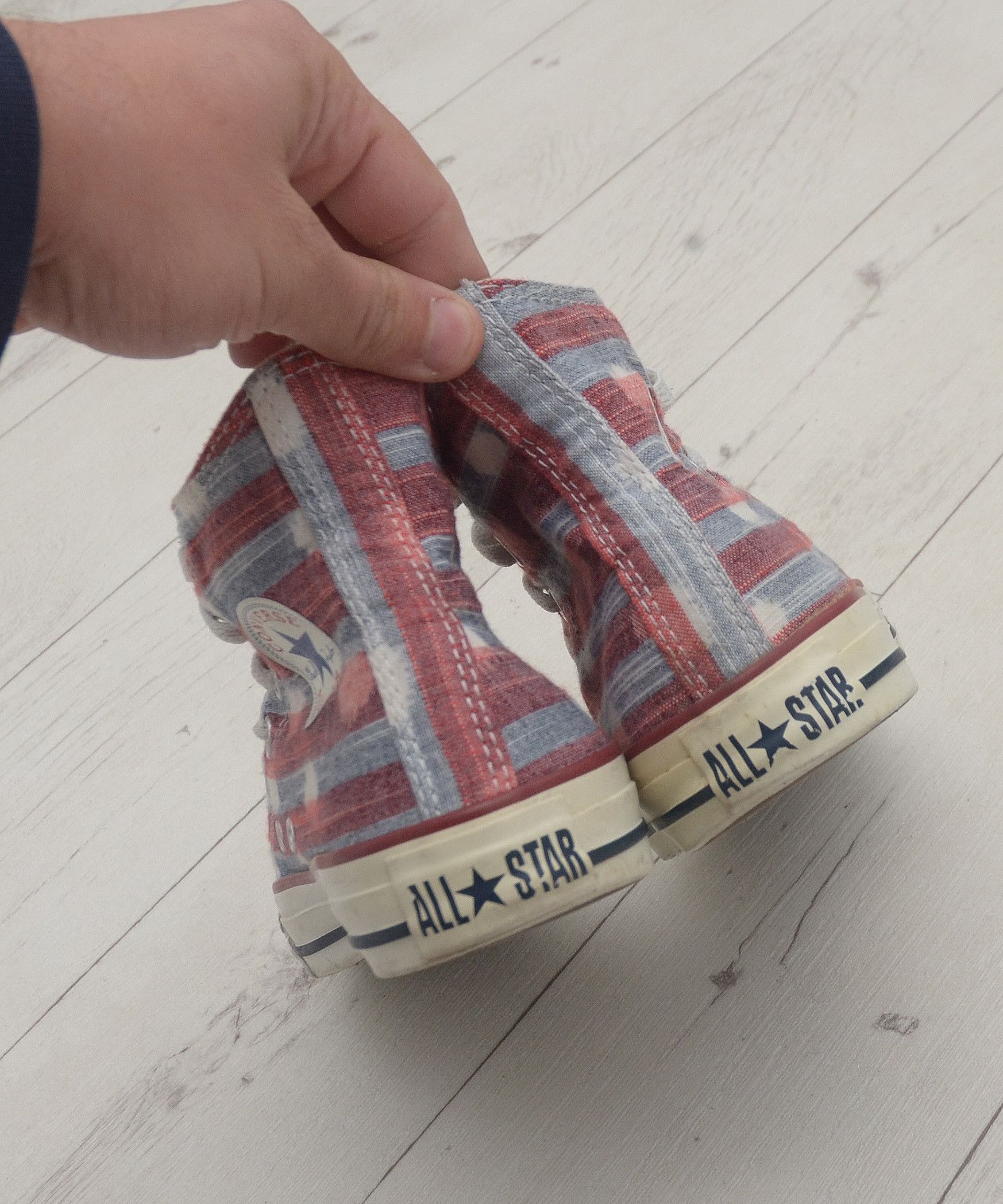 Converse × Vintage Converse USA Flag Chuck Taylor All Star High US 6.5 Polka Size US 6.5 / IT 36.5 - 9 Thumbnail