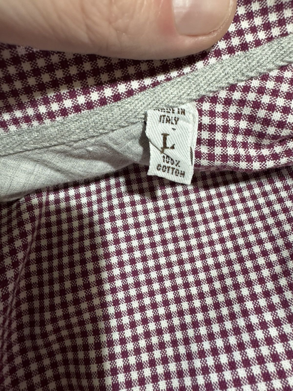 Brunello Cucinelli Brunello Cucinelli Lavender shirt Size US L / EU 52-54 / 3 - 4 Thumbnail