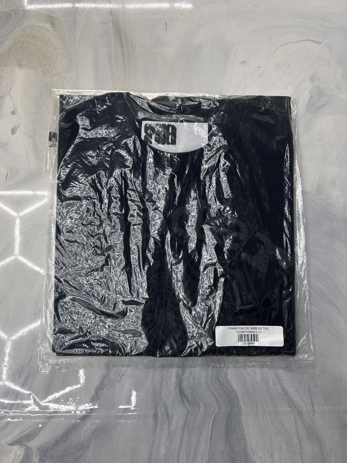 Sp5der Sp5der Phantom OG Web Tee 2 Tone Black Size L Size US L / EU 52-54 / 3 - 9 Thumbnail