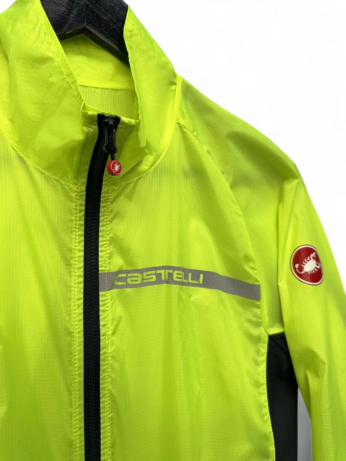 Rapha Castelli Neon Green Cycling Tech Jacket Windbreaker Roadwear Size US S / EU 44-46 / 1 - 3 Thumbnail
