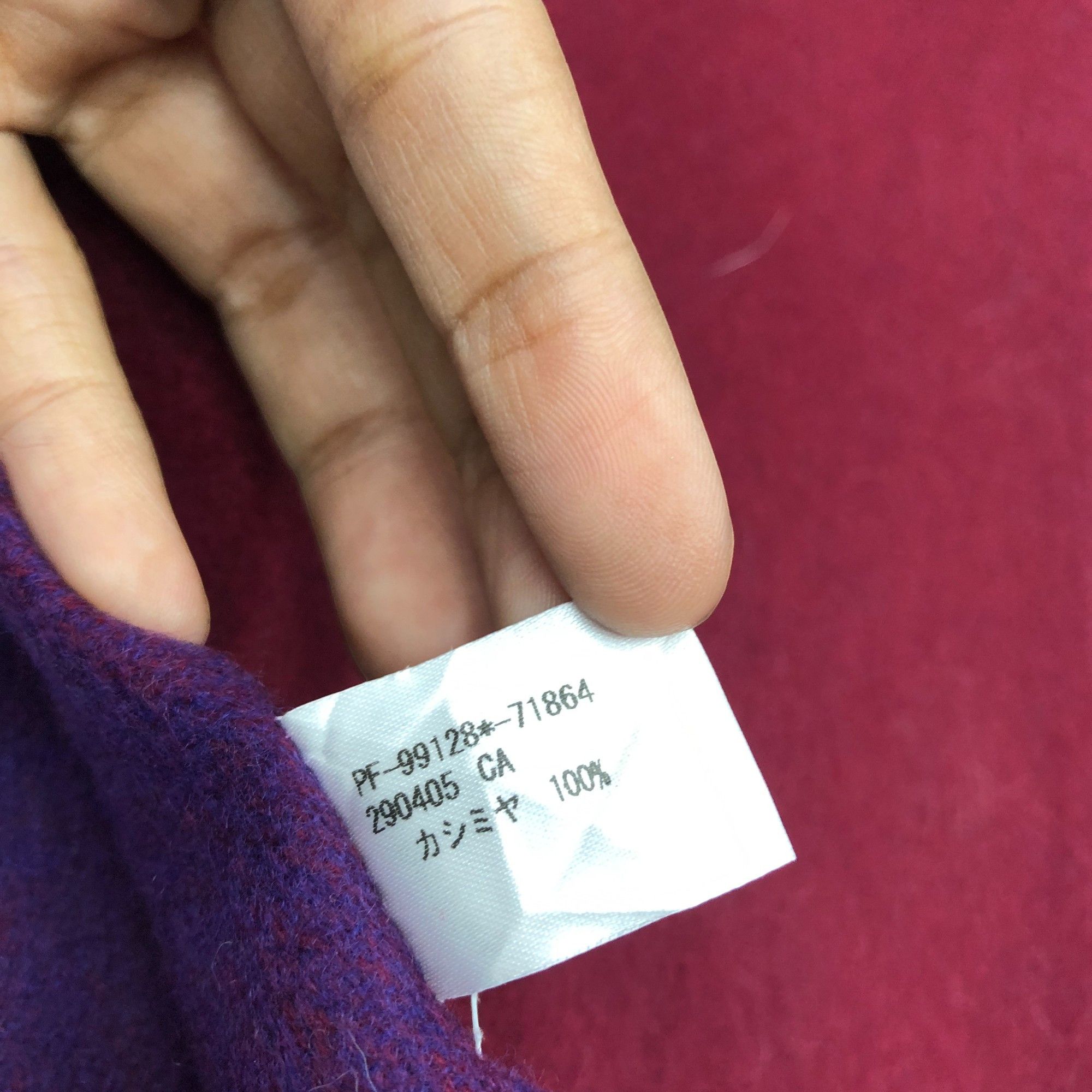 Paul Smith Vintage Paul Smith Scarf Muffler Wool Winter Scarves Size ONE SIZE - 6 Thumbnail