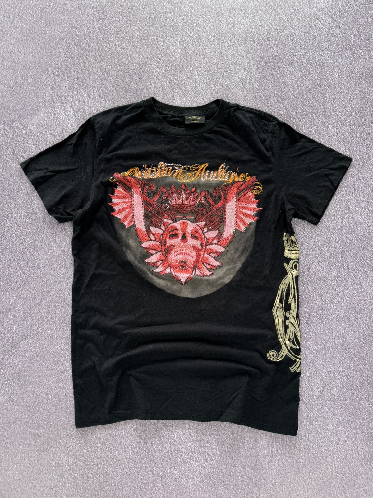 Christian Audigier Christian audigier t shirt tattoo style vintage old school Size US XL / EU 56 / 4 - 1 Thumbnail
