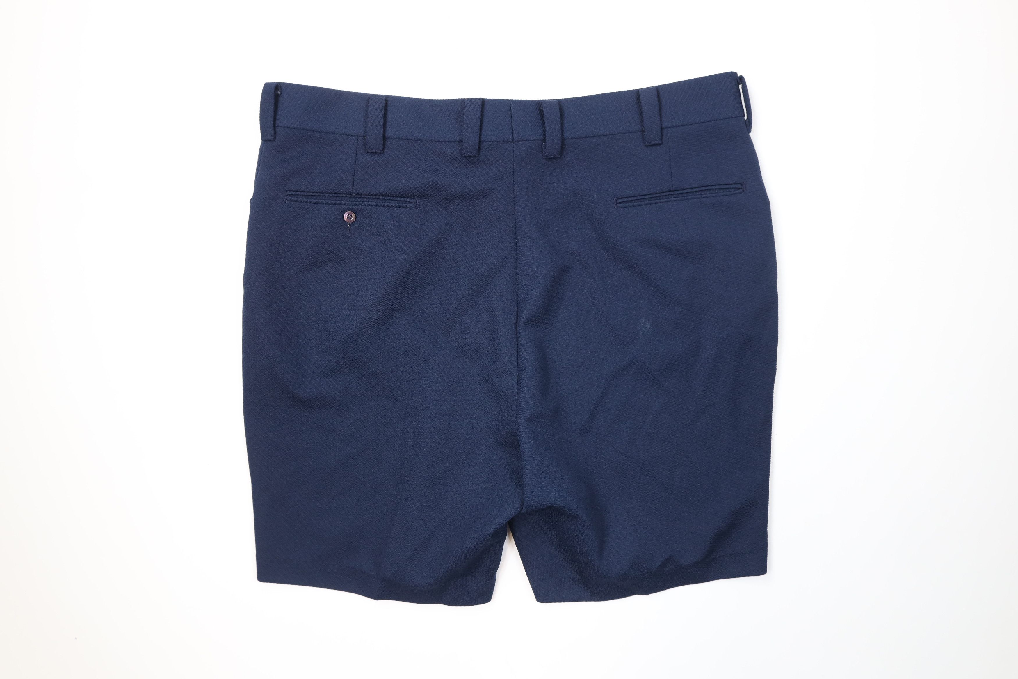 Vintage Vintage 70s Streetwear Knit Above Knee Chino Shorts USA Size US 38 / EU 54 - 9 Thumbnail