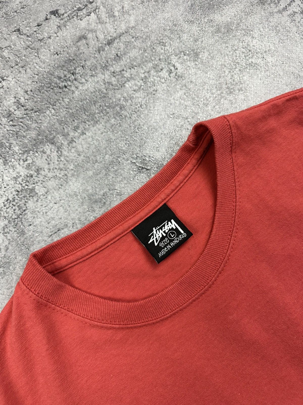 Stussy Vintage Y2K Stussy T-Shirt Big Logo Rare Retro Hype Tee Size US L / EU 52-54 / 3 - 9 Thumbnail
