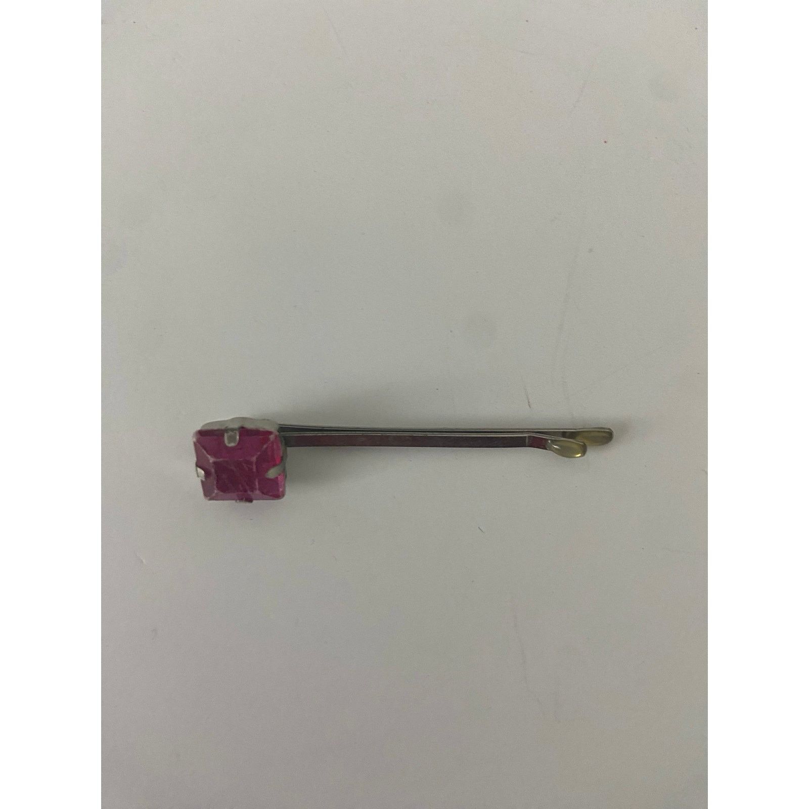 Vintage Vintage Pink rhinestone barrette Size ONE SIZE - 1 Thumbnail