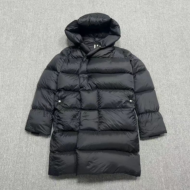 Rick Owens Rick Owens Rick Owens Black Long Down Jacket-2506 Size US M / EU 48-50 / 2 - 1 Thumbnail