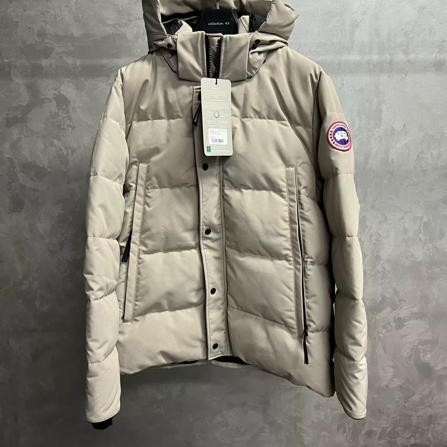 Canada Goose Canada Goose Newest Gray Quilted Down Jacket Size US XL / EU 56 / 4 - 1 Thumbnail