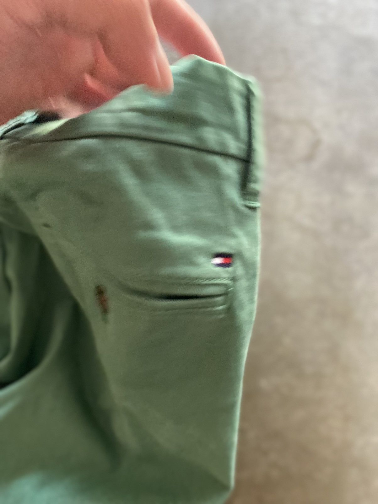 Tommy Hilfiger Tommy Hilfiger Vintage Green Pants 33/32 Size US 33 - 3 Thumbnail