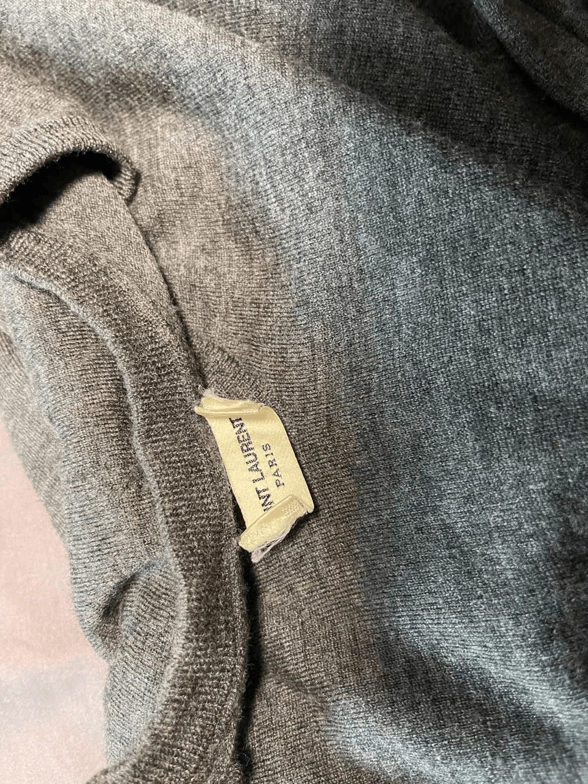 Saint Laurent Paris Saint Laurent Paris 13Aw Knitwear Sweater Size US L / EU 52-54 / 3 - 3 Thumbnail