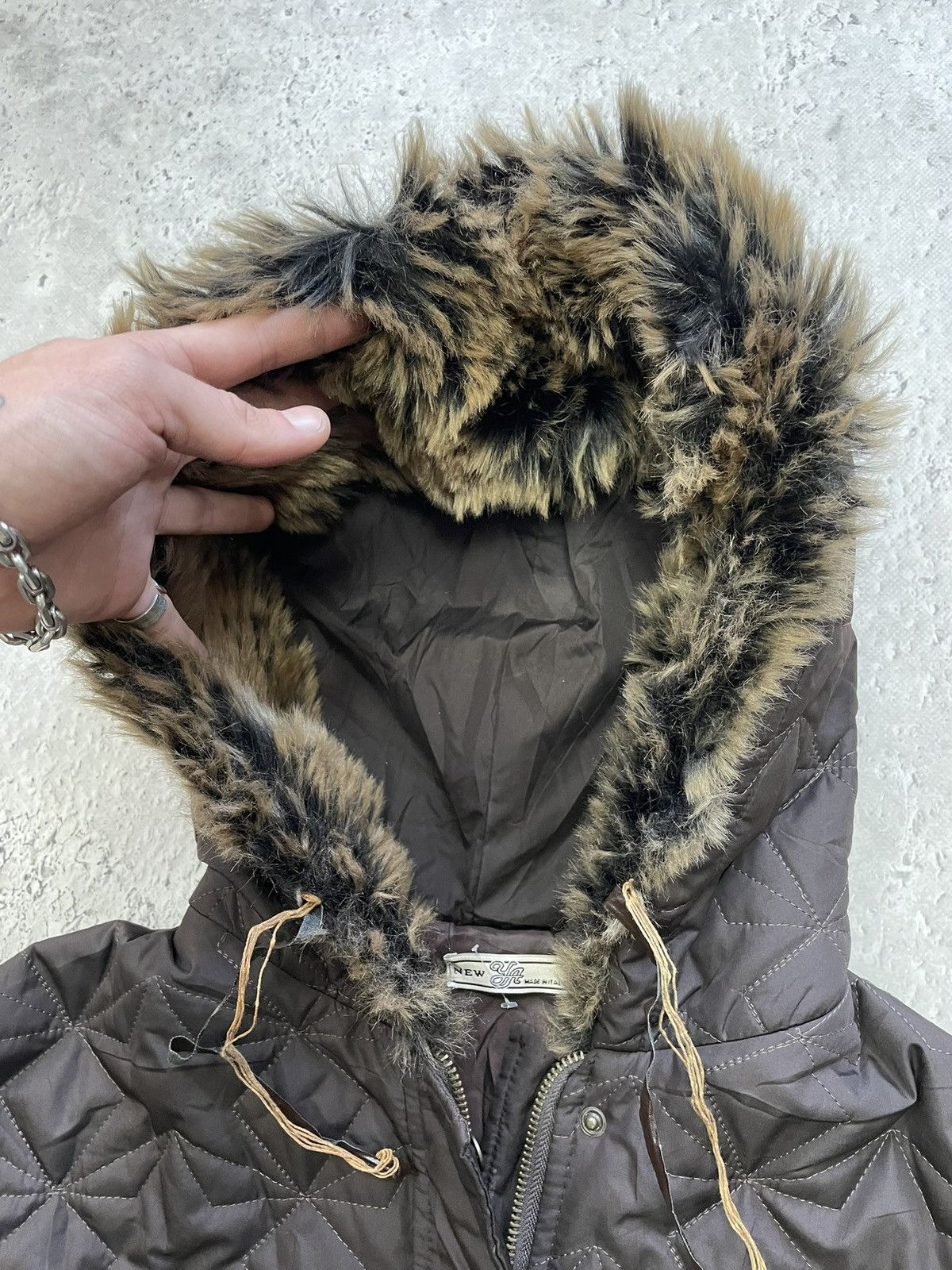 Hysteric Glamour Brown fur hood if six was nine Streetwear Jacket opium Size US M / EU 48-50 / 2 - 5 Thumbnail
