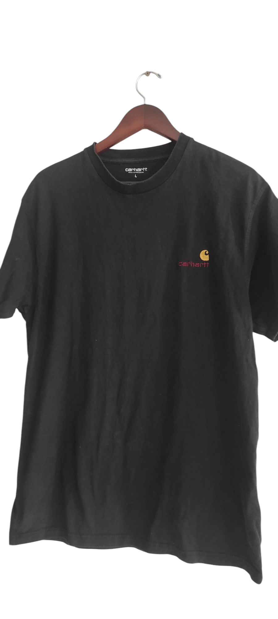 Carhartt Lot 2 tee Carhartt WIP American Script Short Sleeve TShirts Size US L / EU 52-54 / 3 - 10 Thumbnail