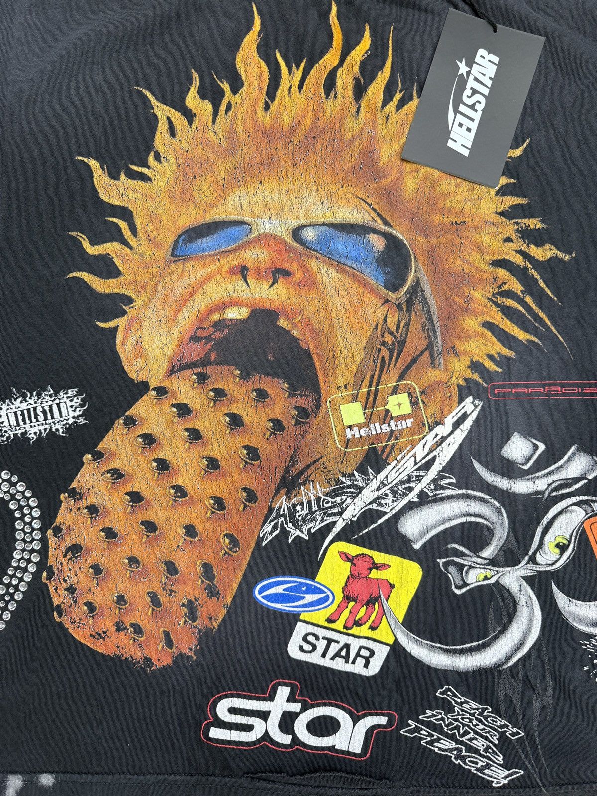 HELLSTAR Hellstar Screaming Kid T-shirt Size US XL / EU 56 / 4 - 1 Thumbnail