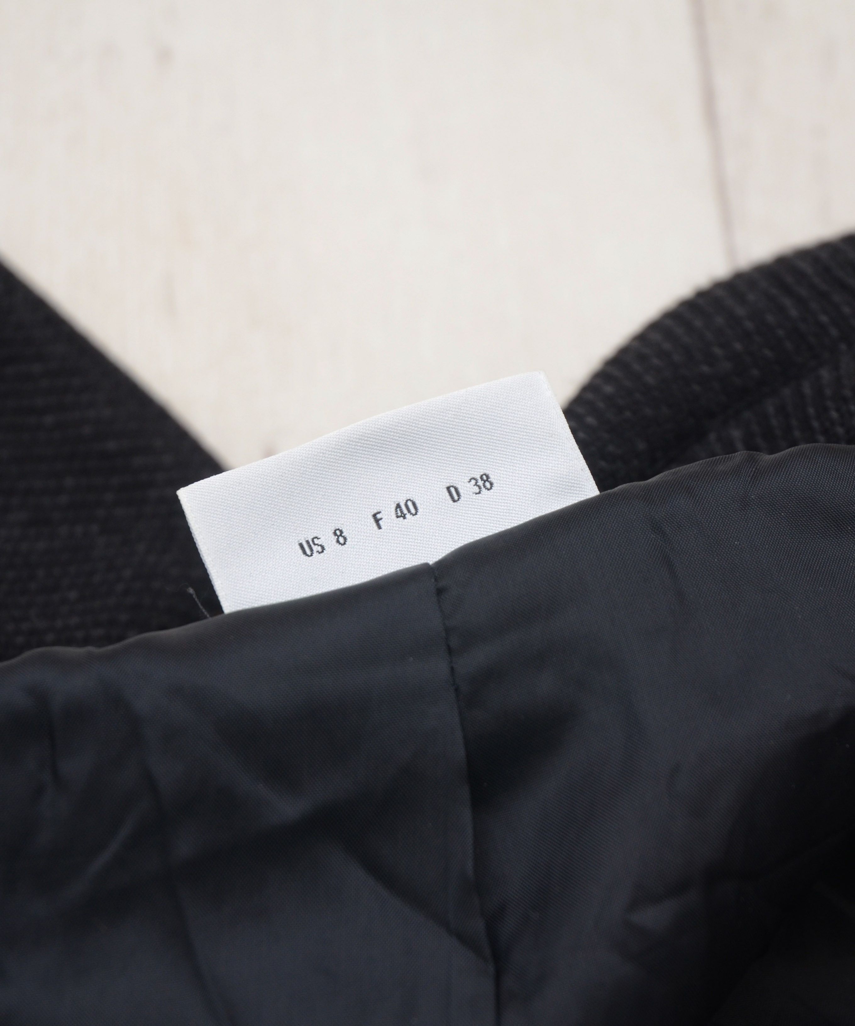 Akris × Designer Luxury Akris Punto Black Wool Coat Blazer Jacket Coudroy Size M / US 6-8 / IT 42-44 - 10 Thumbnail
