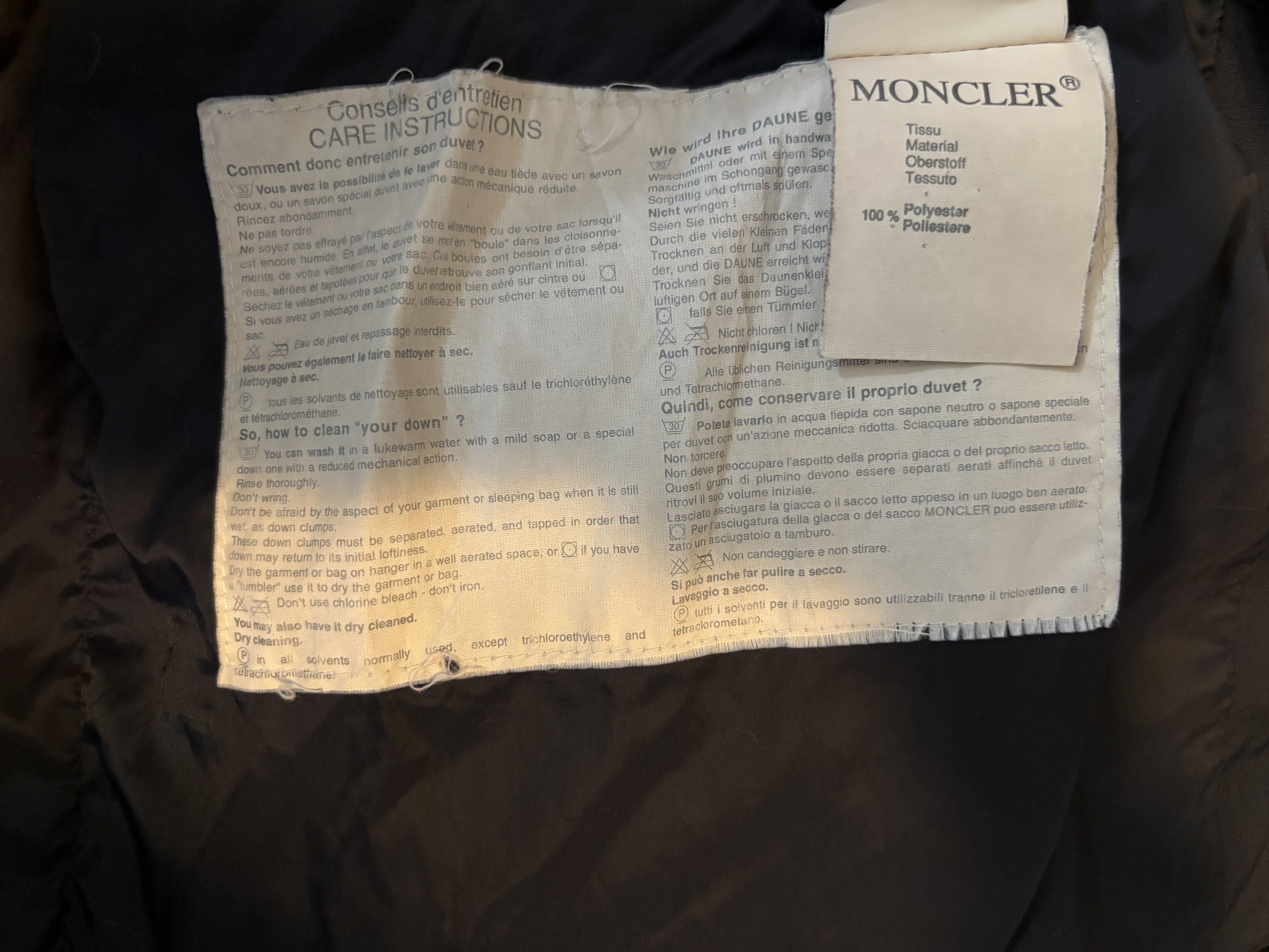 Moncler Moncler Grenoble Downjacket – Size M – Black - Vintage 90s Size US M / EU 48-50 / 2 - 5 Thumbnail