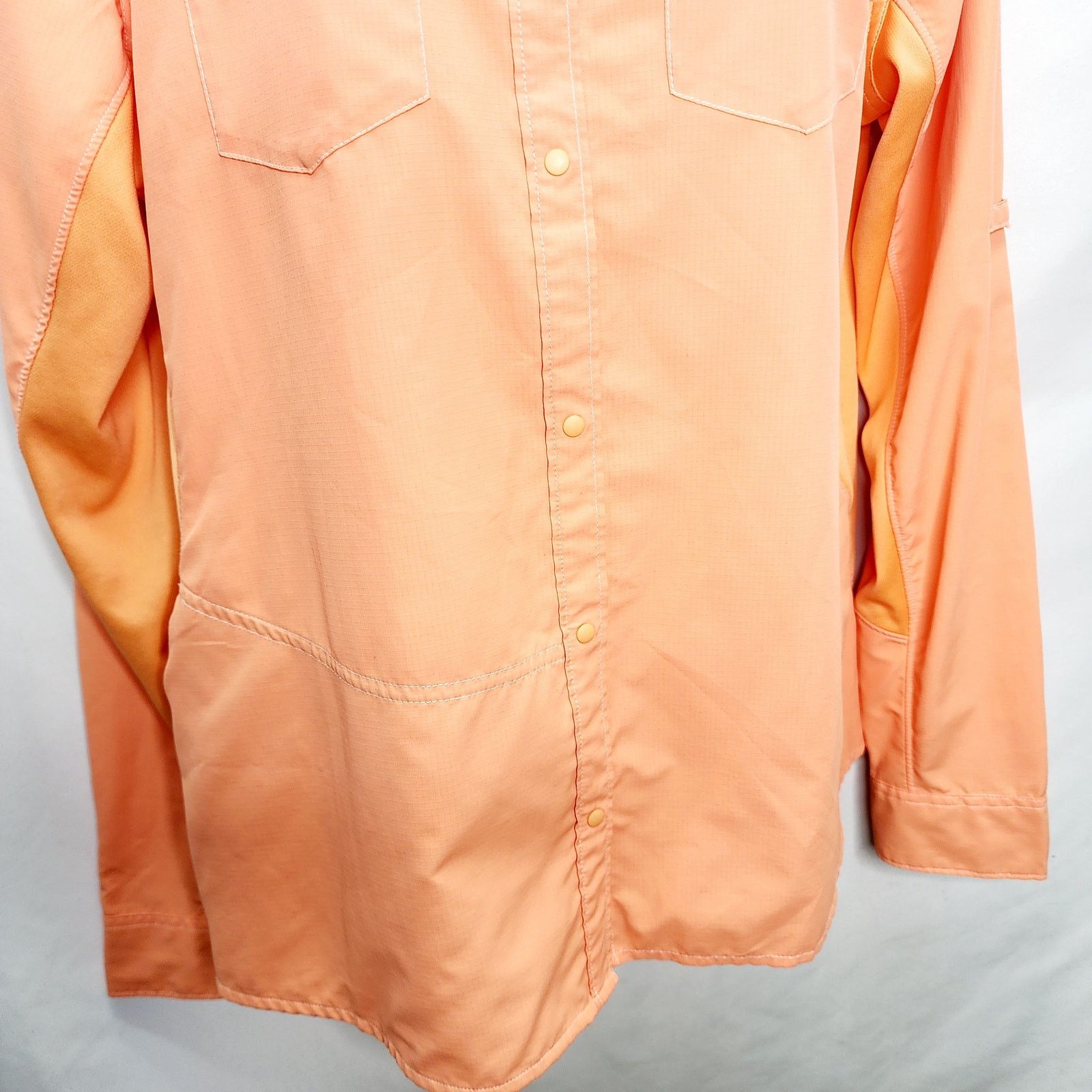 Patagonia Patagonia Patrol Shirt Peach Button Front Long Sleeve Size XL / US 12-14 / IT 48-50 - 3 Thumbnail