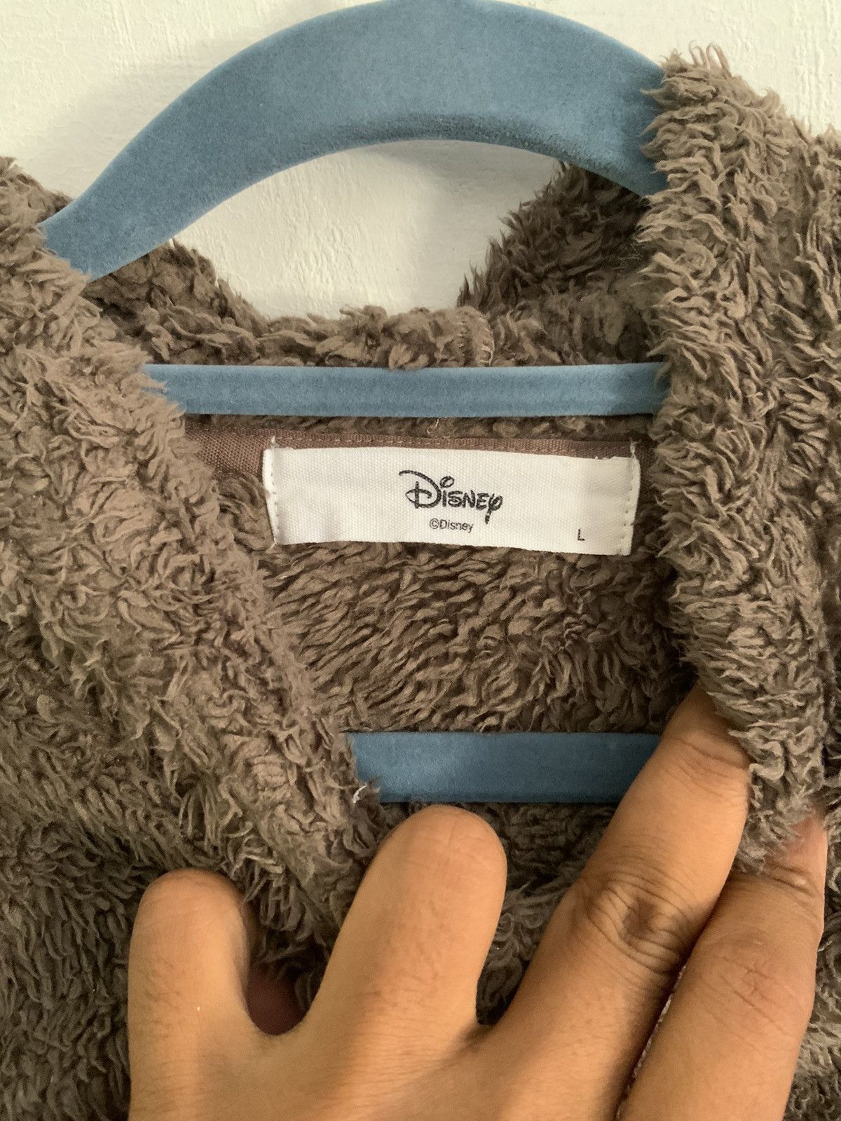 Disney Disney Mickey Mouse Mohair Fur Hoodie Size US L / EU 52-54 / 3 - 9 Thumbnail