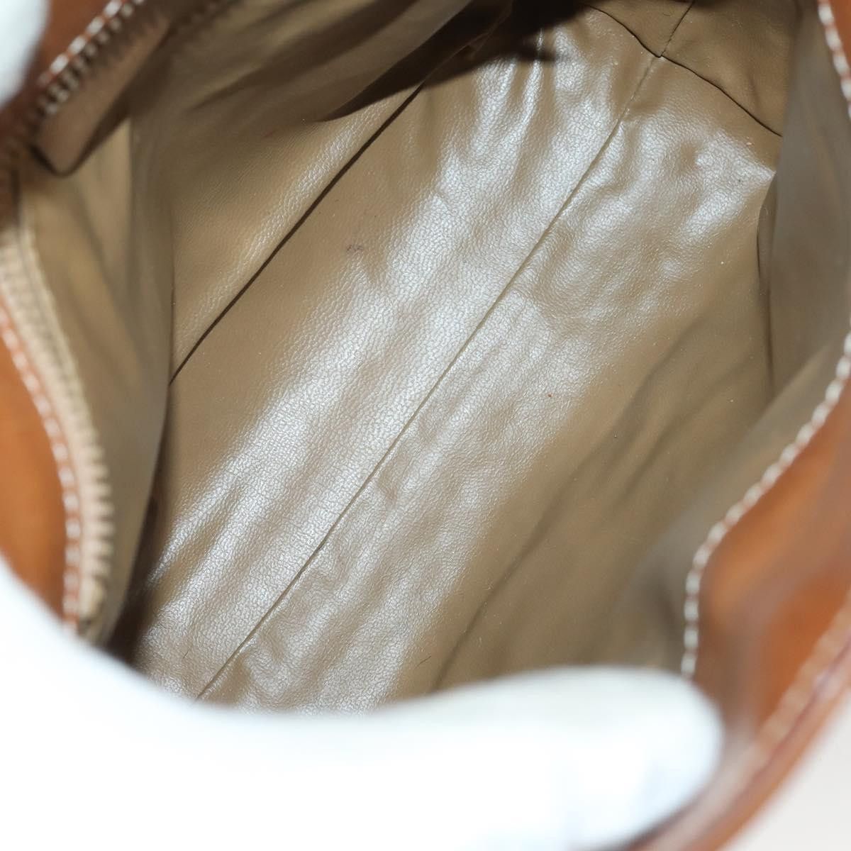 Celine CELINE Macadam Canvas Shoulder Bag Pvc Beige Gold Size ONE SIZE - 9 Thumbnail