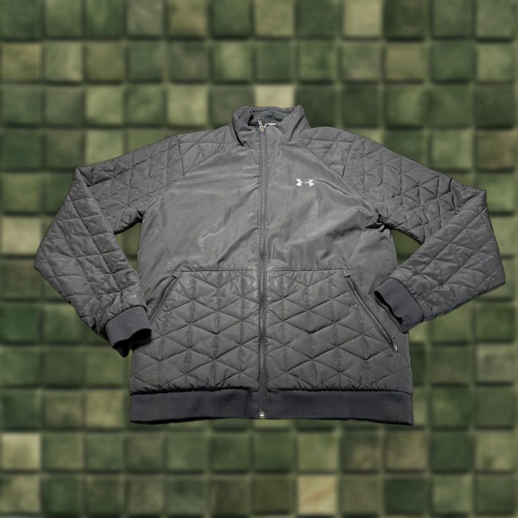 Under Armour Under Armour Puffer Jacket Storm Mens Medium ColdGear Reactor Performance Hybrid Jacket Black Mens Size US M / EU 48-50 / 2 - 1 Thumbnail