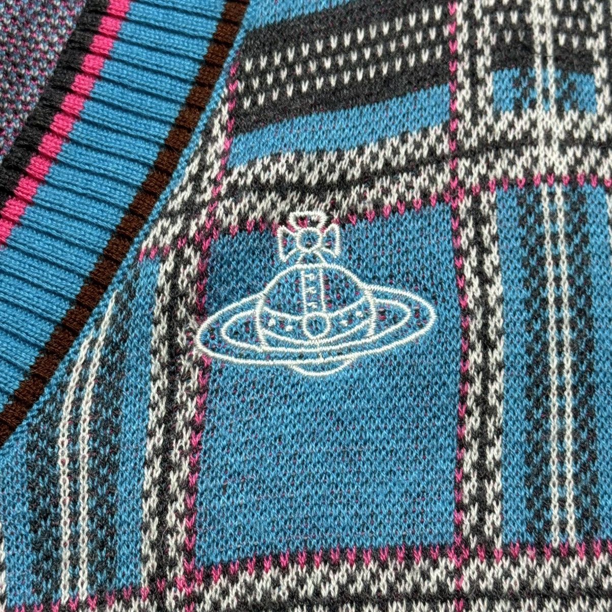 Vivienne Westwood Vivienne Westwood - Madras Checkered Wool Cardigan (Rare) Size M / US 6-8 / IT 42-44 - 8 Thumbnail