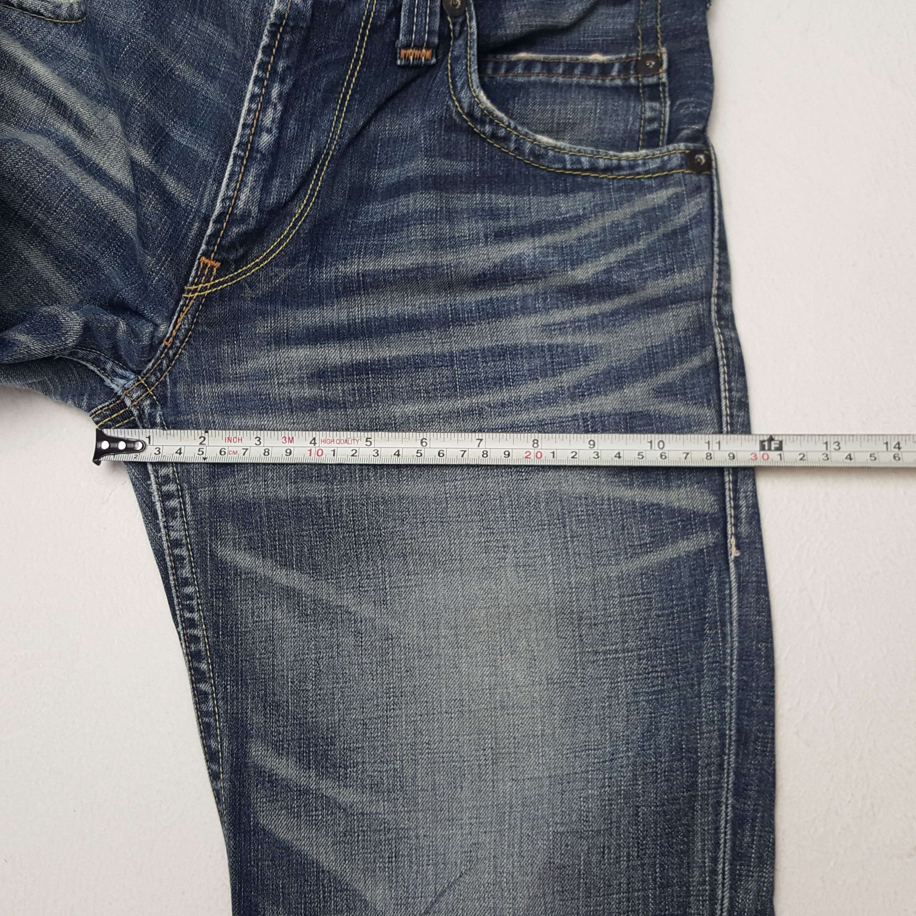Levi's × Vintage Vintage Levi's American Distressed Style Grunge Denim Jeans Size US 33 - 12 Thumbnail