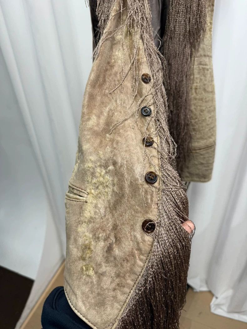 Ann Demeulemeester Ann demeulemeester horsehair erosion cat beard vest-2506 Size US M / EU 48-50 / 2 - 7 Thumbnail