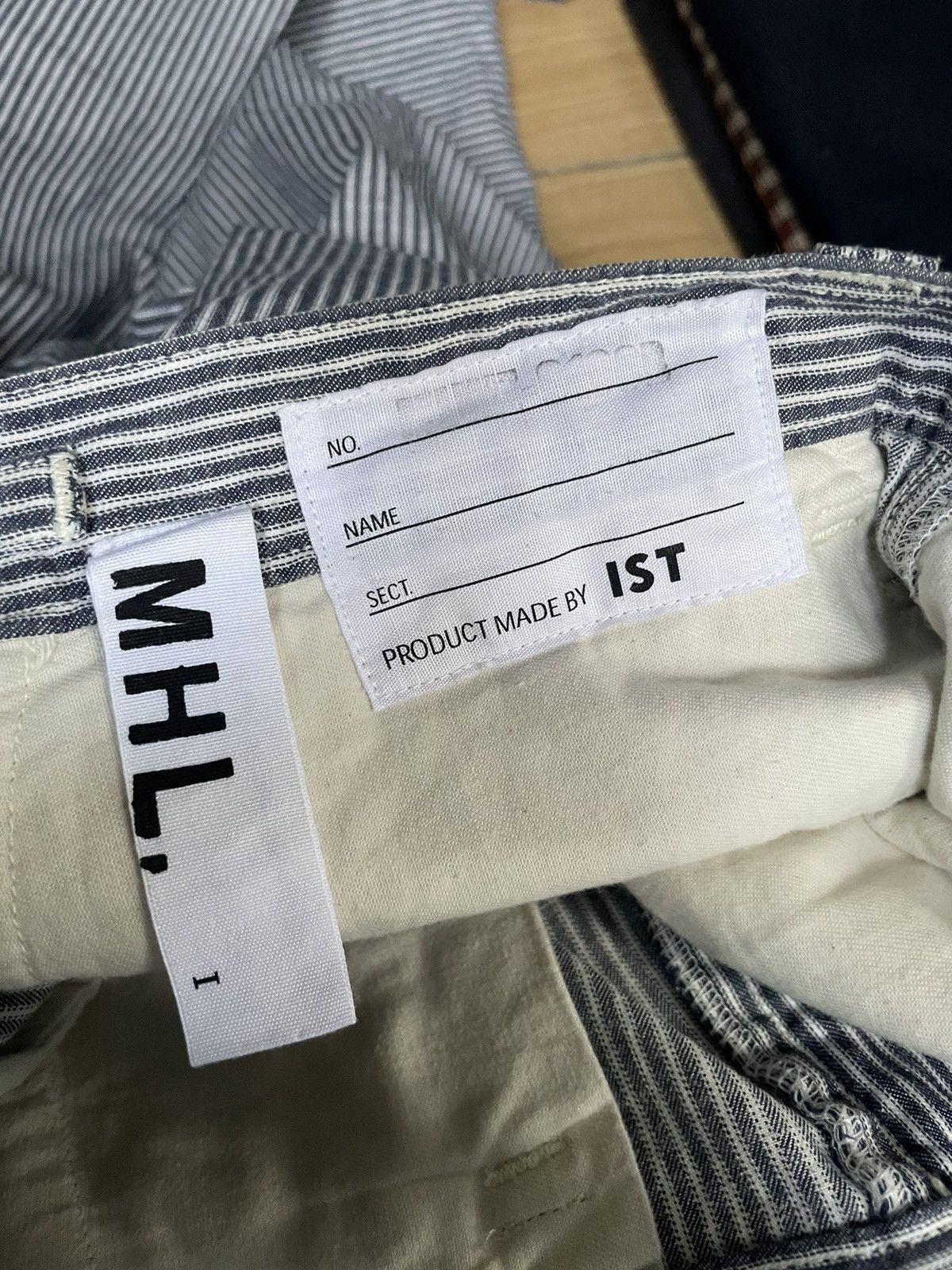Designer × Margaret Howell Margaret Howell Pin Stripe Light Casual Pants Size US 28 / EU 44 - 13 Thumbnail