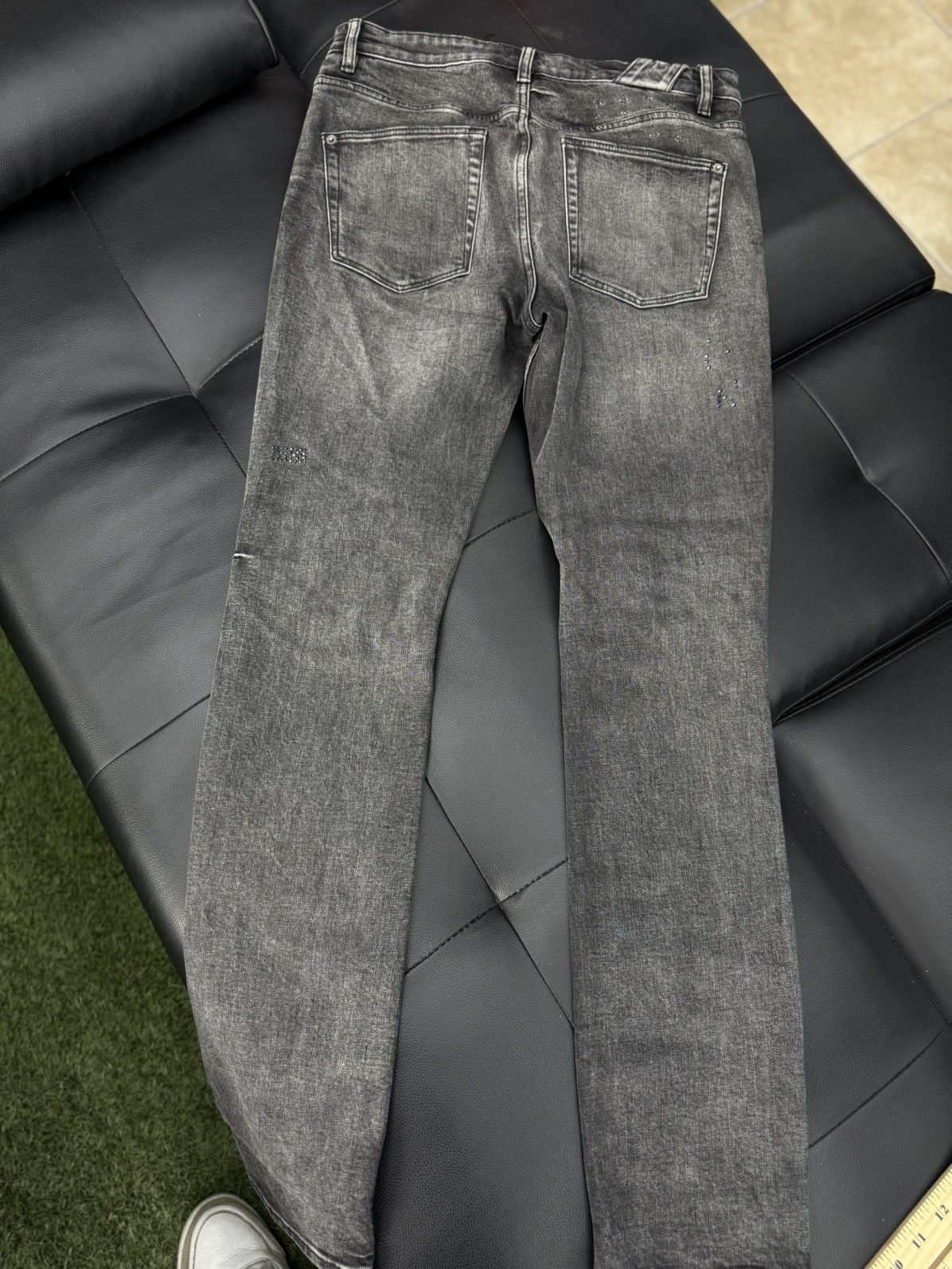 Ksubi Ksubi Grey Stone Skinny Jeans Size 31 Size US 31 - 6 Thumbnail