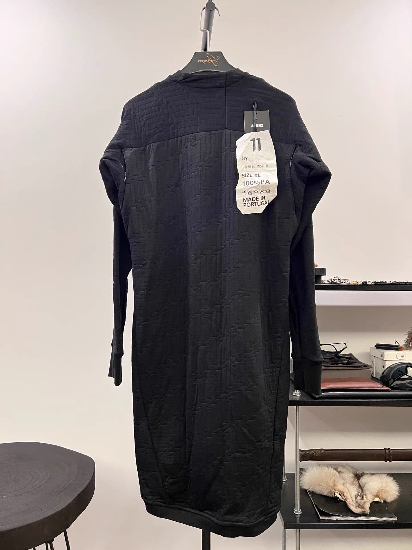 11 By Boris Bidjan Saberi 11by BBS Raw Edge Long Pullover K35 Size US XL / EU 56 / 4 - 1 Thumbnail