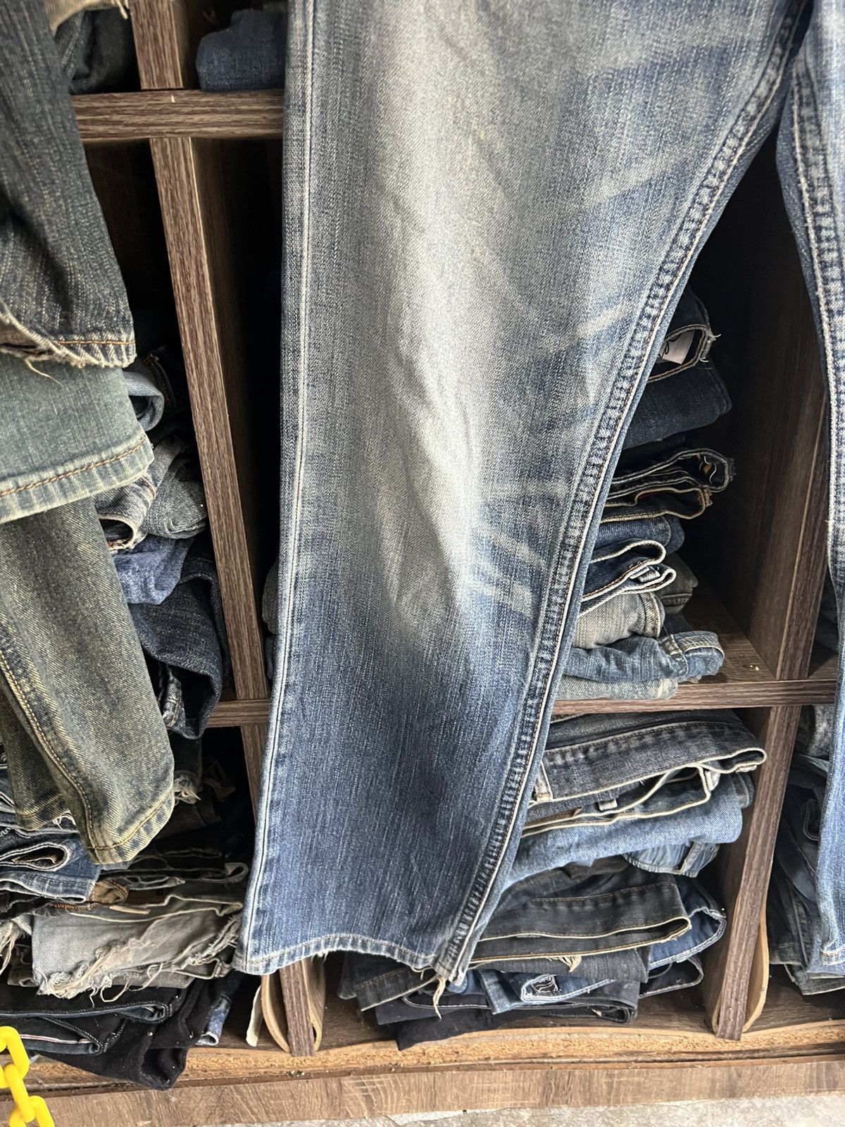 Wrangler 🔥Vintage Wrangler Distressed Denim Size US 30 / EU 46 - 4 Thumbnail