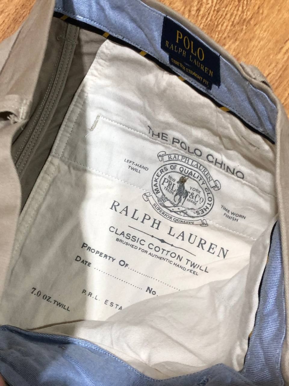 Polo Ralph Lauren POLO RALPH LAUREN Classic Chino Pants Modern Fit W28 L30 Size US 28 / EU 44 - 9 Thumbnail