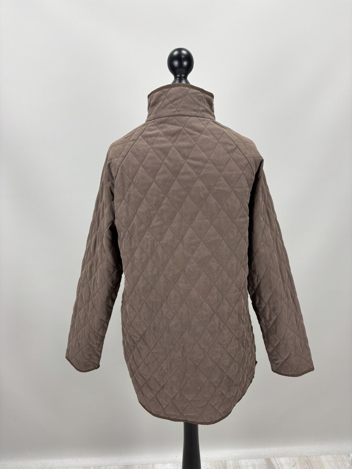 Barbour Womens quilted jacket Barbour Size 38 Color Brown Size XS / US 0-2 / IT 36-38 - 8 Thumbnail
