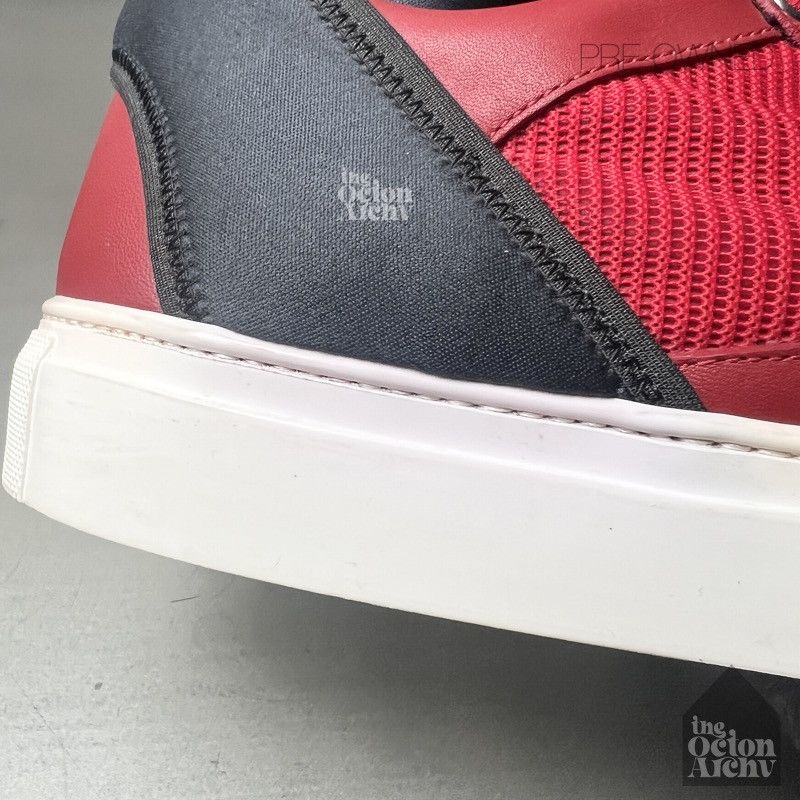 Balenciaga Balenciaga Neoprene High Top Sneaker 391216 Black/Red Size US 9 / EU 42 - 10 Thumbnail