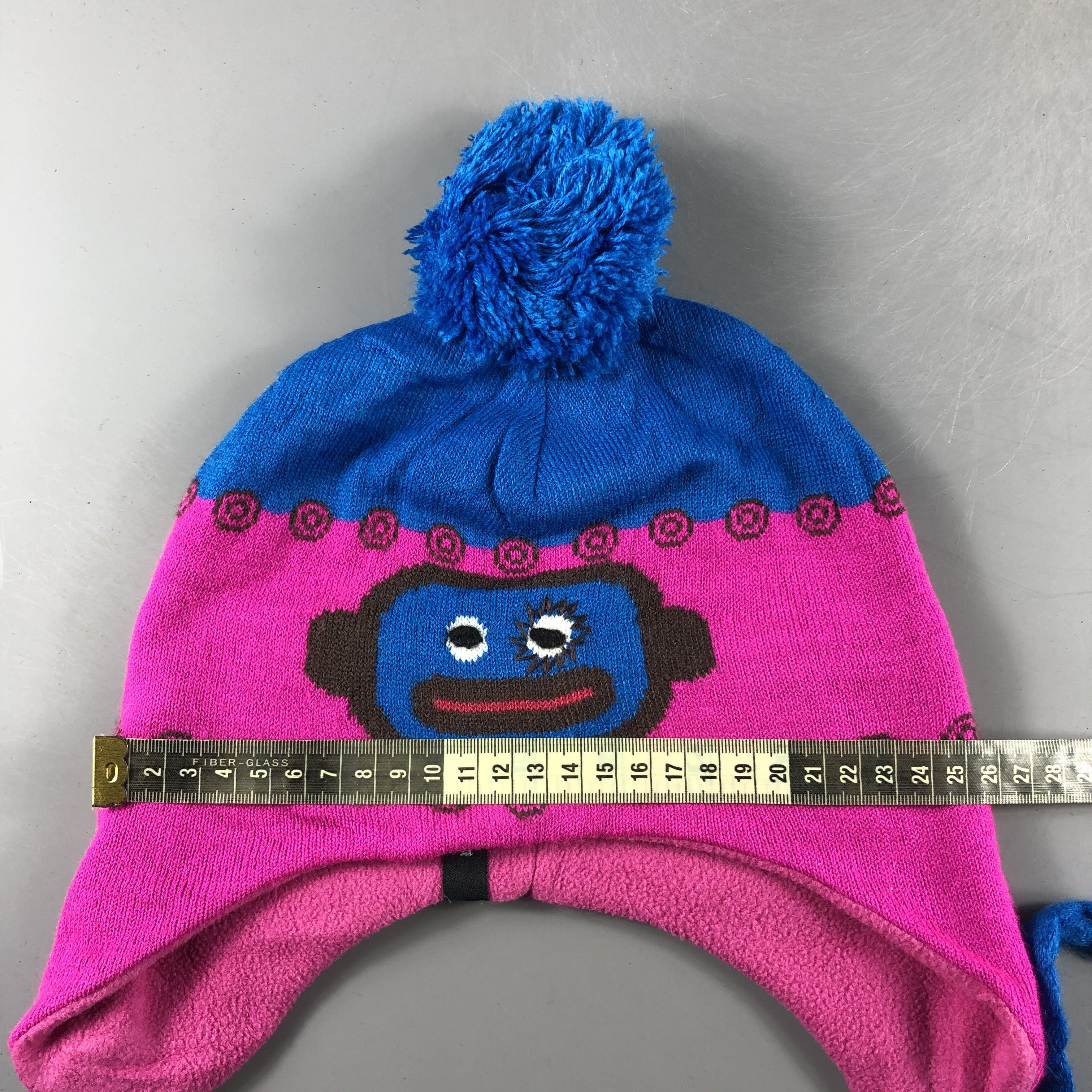 Japanese Brand × Vintage Kombi Ear Flap Hat Beanie Snow Hat Snow Cap -D566 Size ONE SIZE - 4 Thumbnail