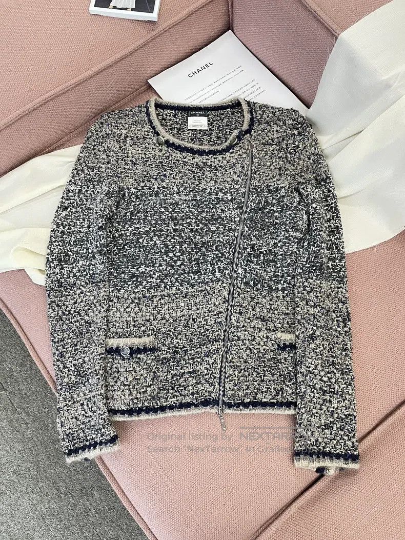 Chanel Chanel Braided zipper jacket Size XS / US 0-2 / IT 36-38 - 1 Thumbnail