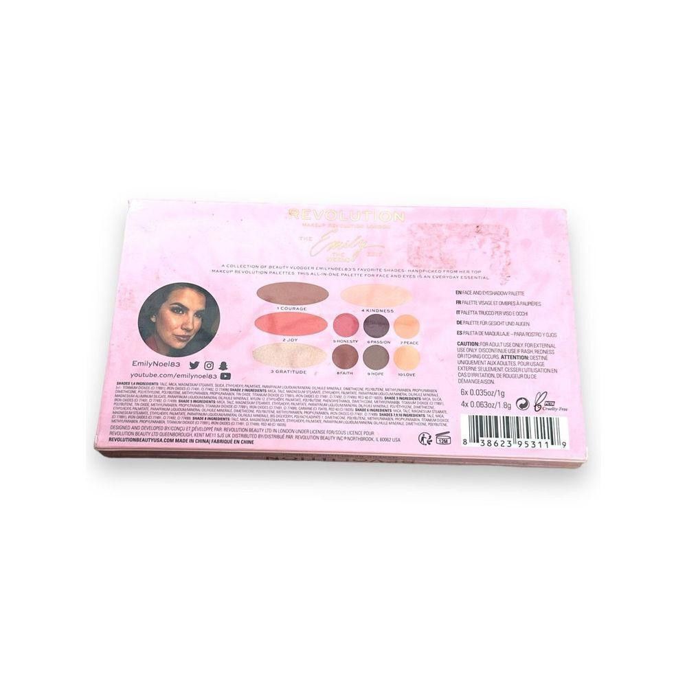 Other Revolution Makeup Pallet The Emily Edit The Needs New Size ONE SIZE - 2 Thumbnail
