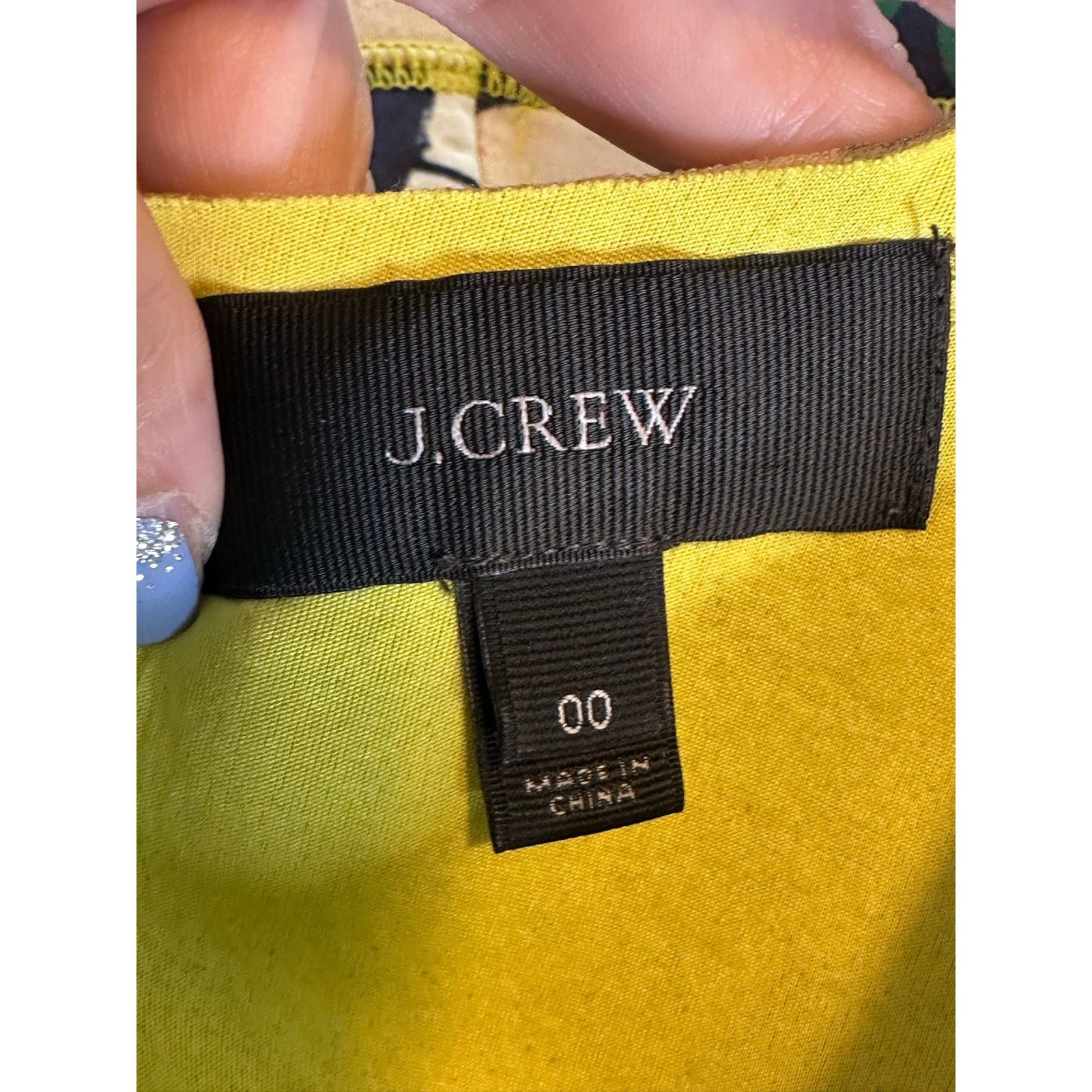 J.Crew J.Crew cove scuba floral sleeveless sheath dress size 00 Size XXS / US 00 / IT 34 - 3 Thumbnail