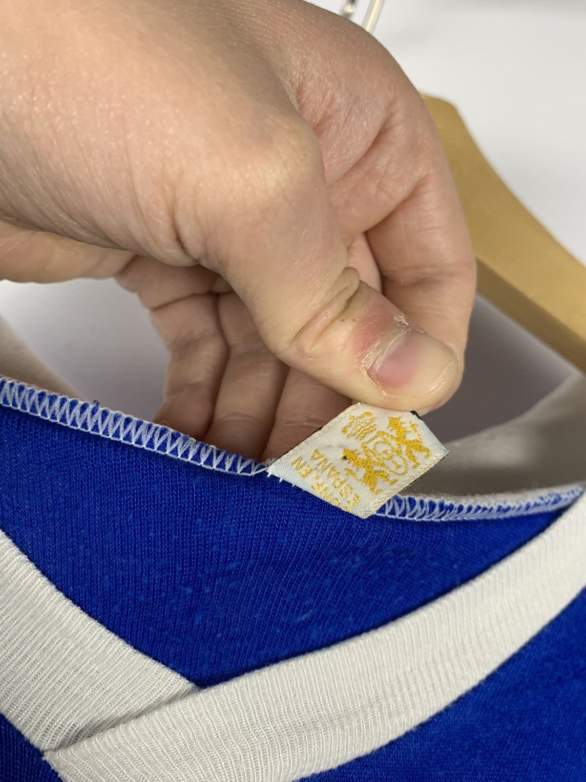 Vintage Vintage El Romeral Malaga Soccer Football Shirt Men’s Blue Size US M / EU 48-50 / 2 - 7 Thumbnail