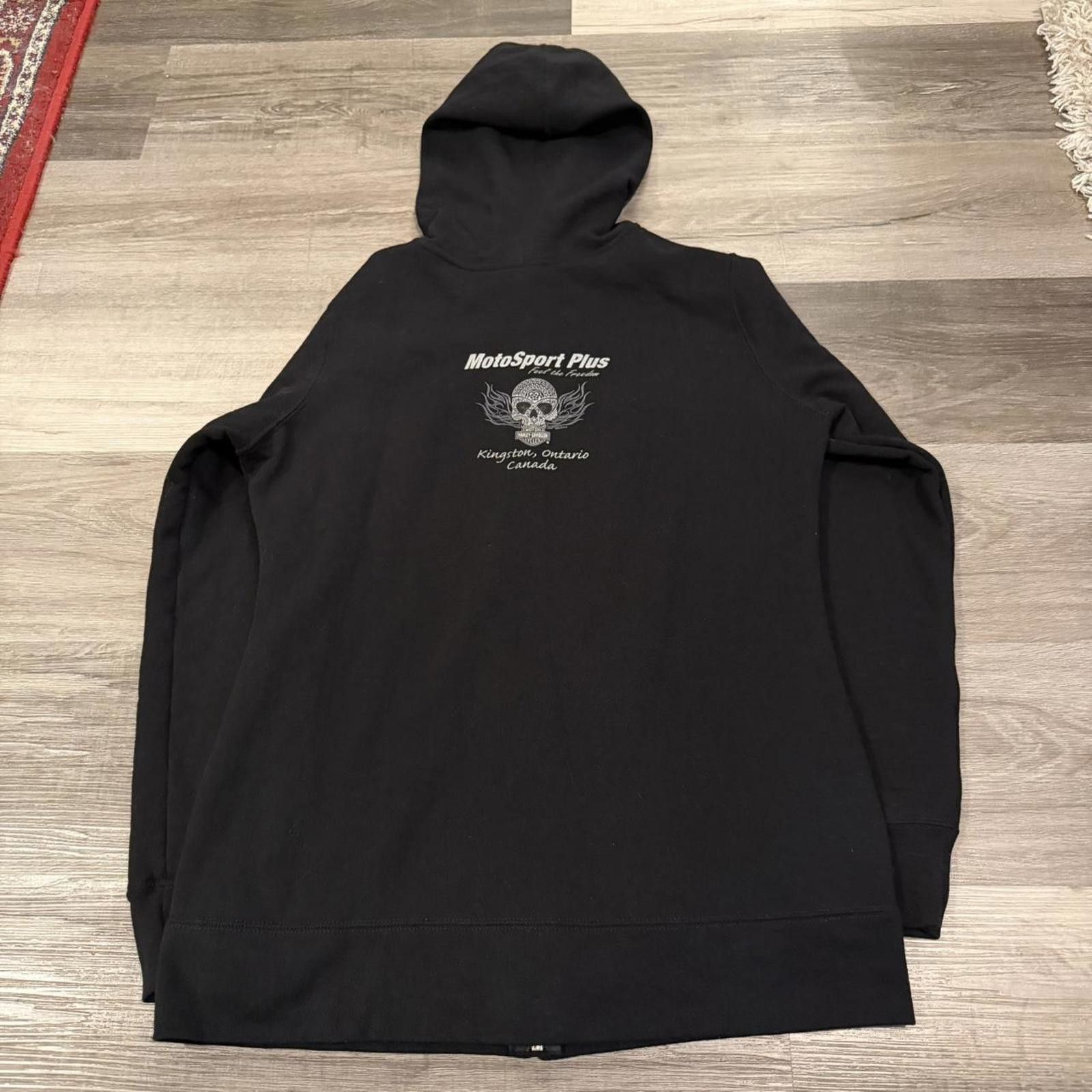 Harley Davidson vintage Harley Davidson forever Kingston Ontario zip hoodie Size L / US 10 / IT 46 - 5 Thumbnail