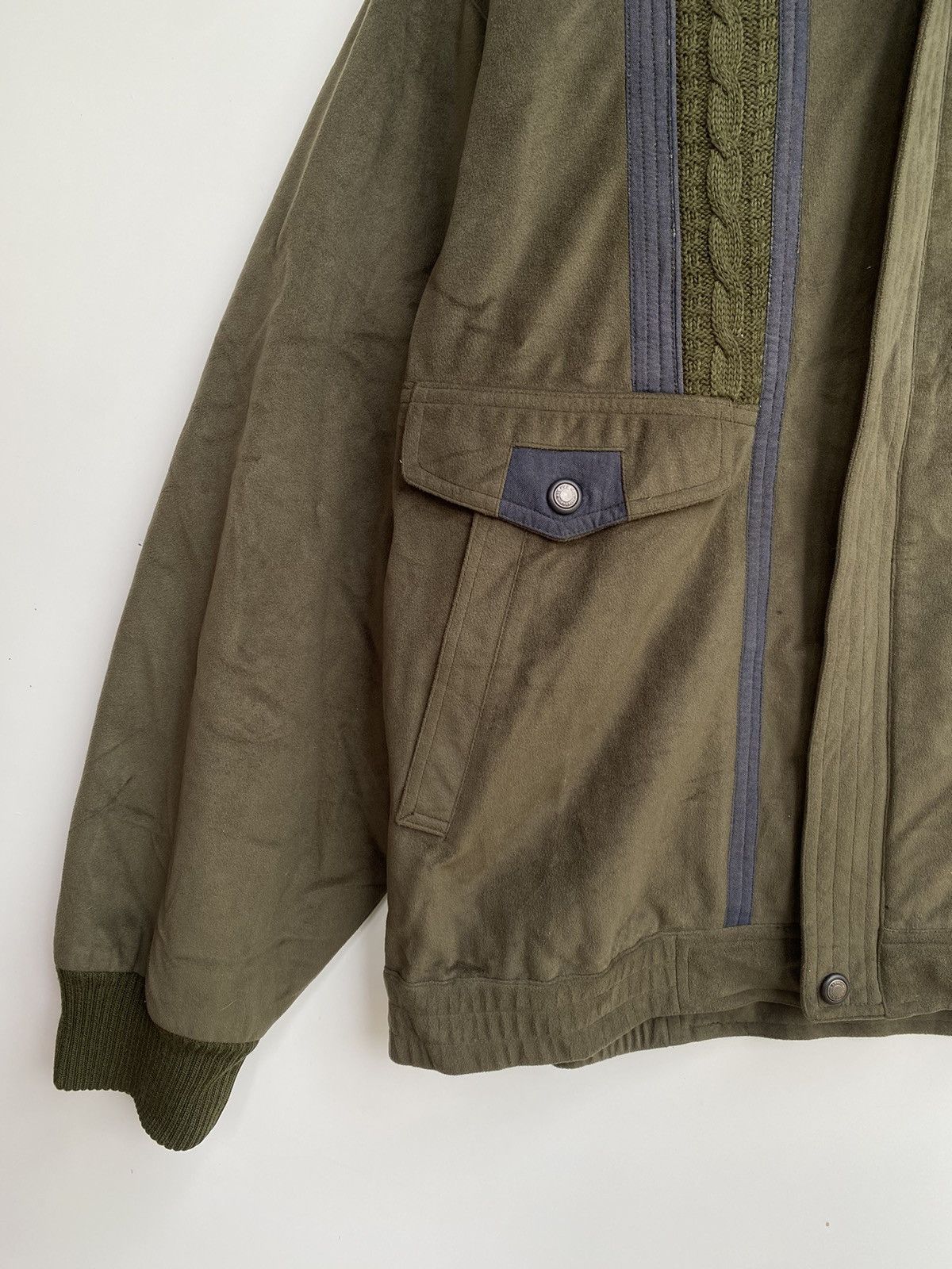 Gianni Valentino × Vintage ✅️Vtg Gianni Valentino Bomber Jacket Zipper Size US XL / EU 56 / 4 - 5 Thumbnail