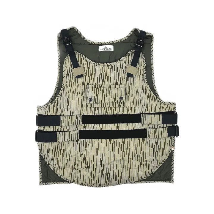Stone Island Stone Island Abstract Print Vest for Men -2506 Size US L / EU 52-54 / 3 - 2 Thumbnail