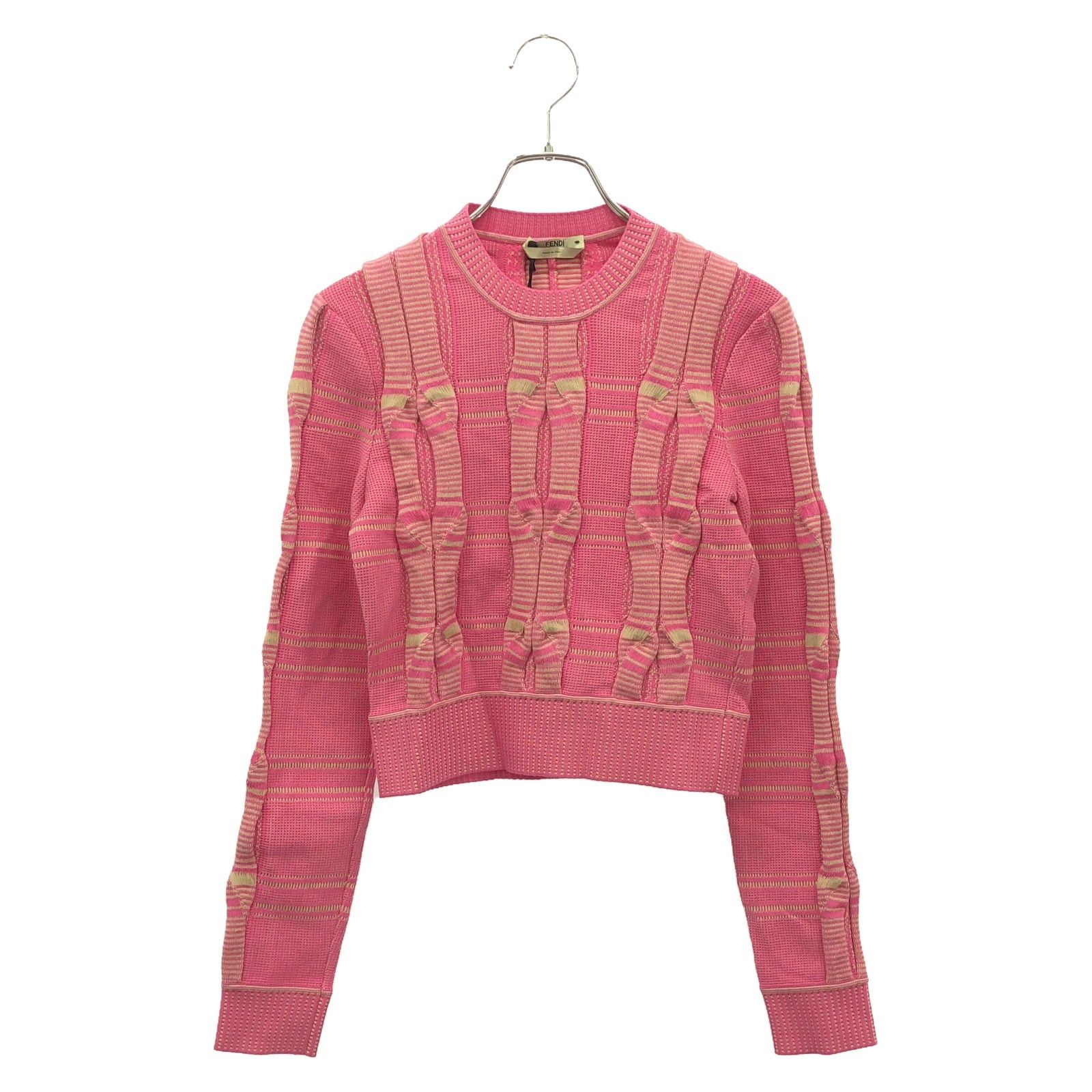 Fendi Fendi Knitwear/Sweaters Sweater Rayon Pink Size ONE SIZE - 1 Thumbnail