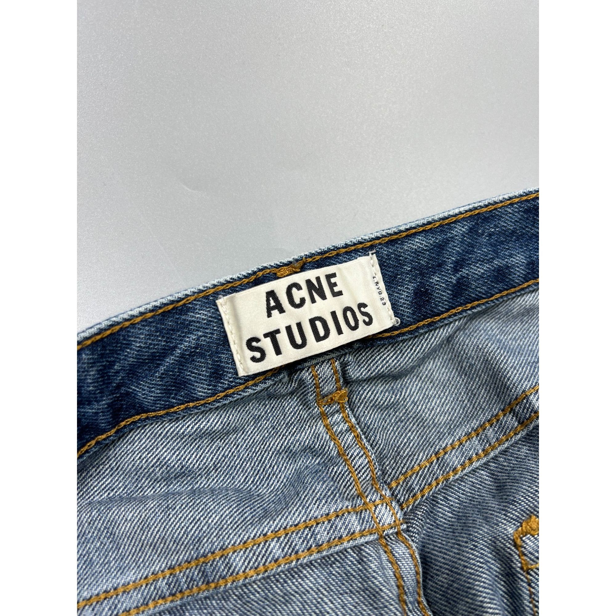 Acne Studios Acne Studios Pop Vintage Blue Denim Jeans Pants (Y0946) Size US 36 / EU 52 - 8 Thumbnail