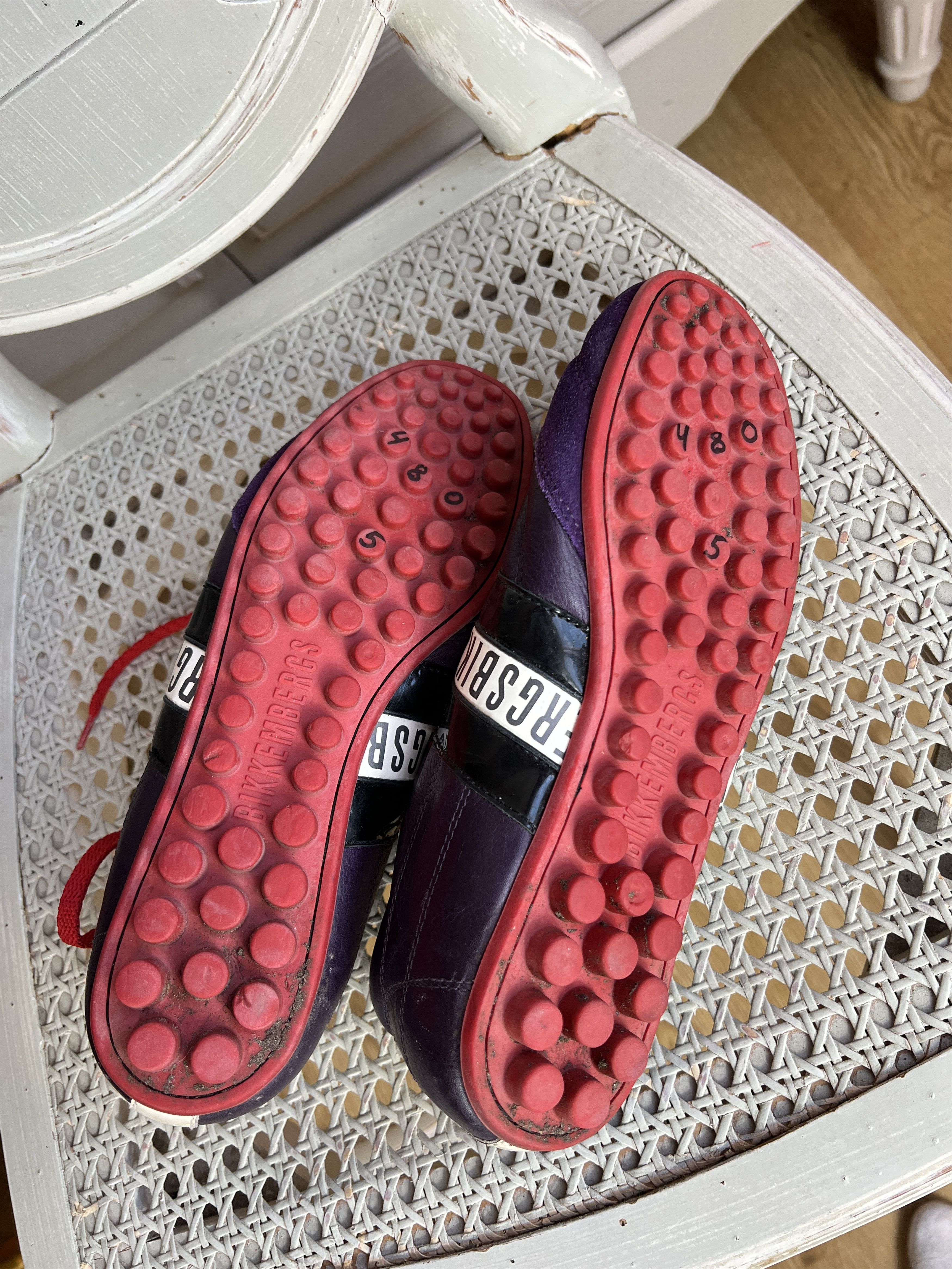 Dirk Bikkembergs BIKKEMBERGS LEATHER LOW TOP SNEAKERS Size US 8 / IT 38 - 7 Thumbnail