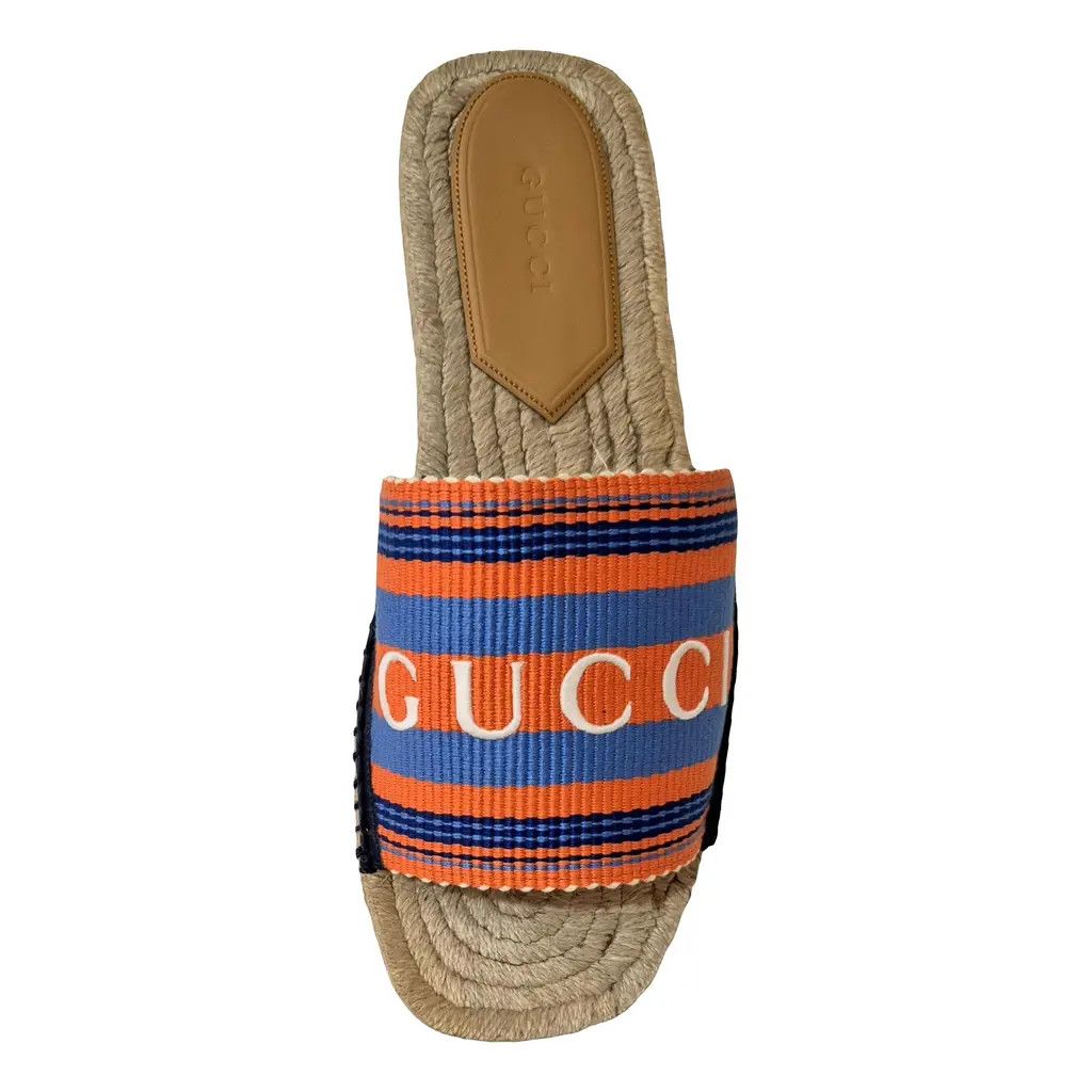 oc11z1025 Men's Espadrille Sandals With Embroidery