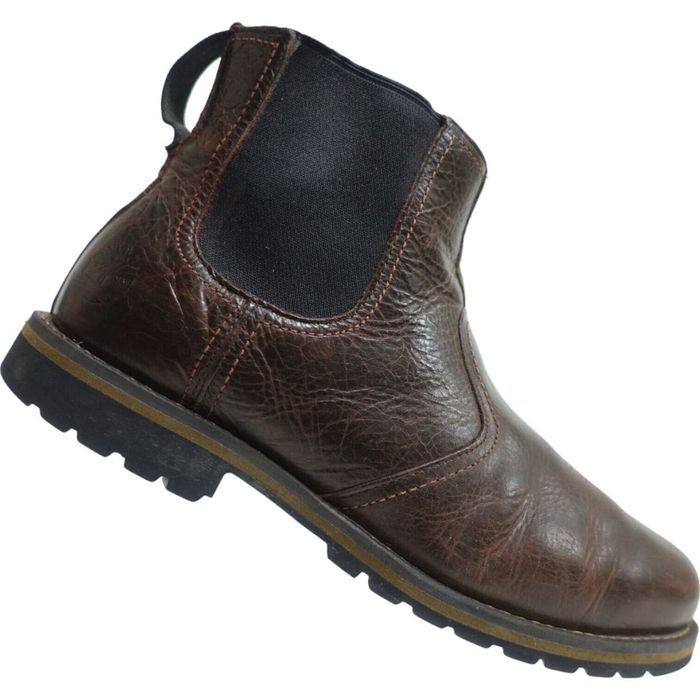 Timberland larchmont chelsea boots hotsell dark brown