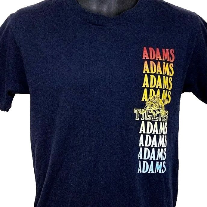 Vintage VINTAGE Adams Tigers T Shirt Mens Small Blue 80s School Mascot Made In USA Shirts Tigers Mens Small Blue 1980s Mascot Made In USA Size US S / EU 44-46 / 1 - 2 Thumbnail