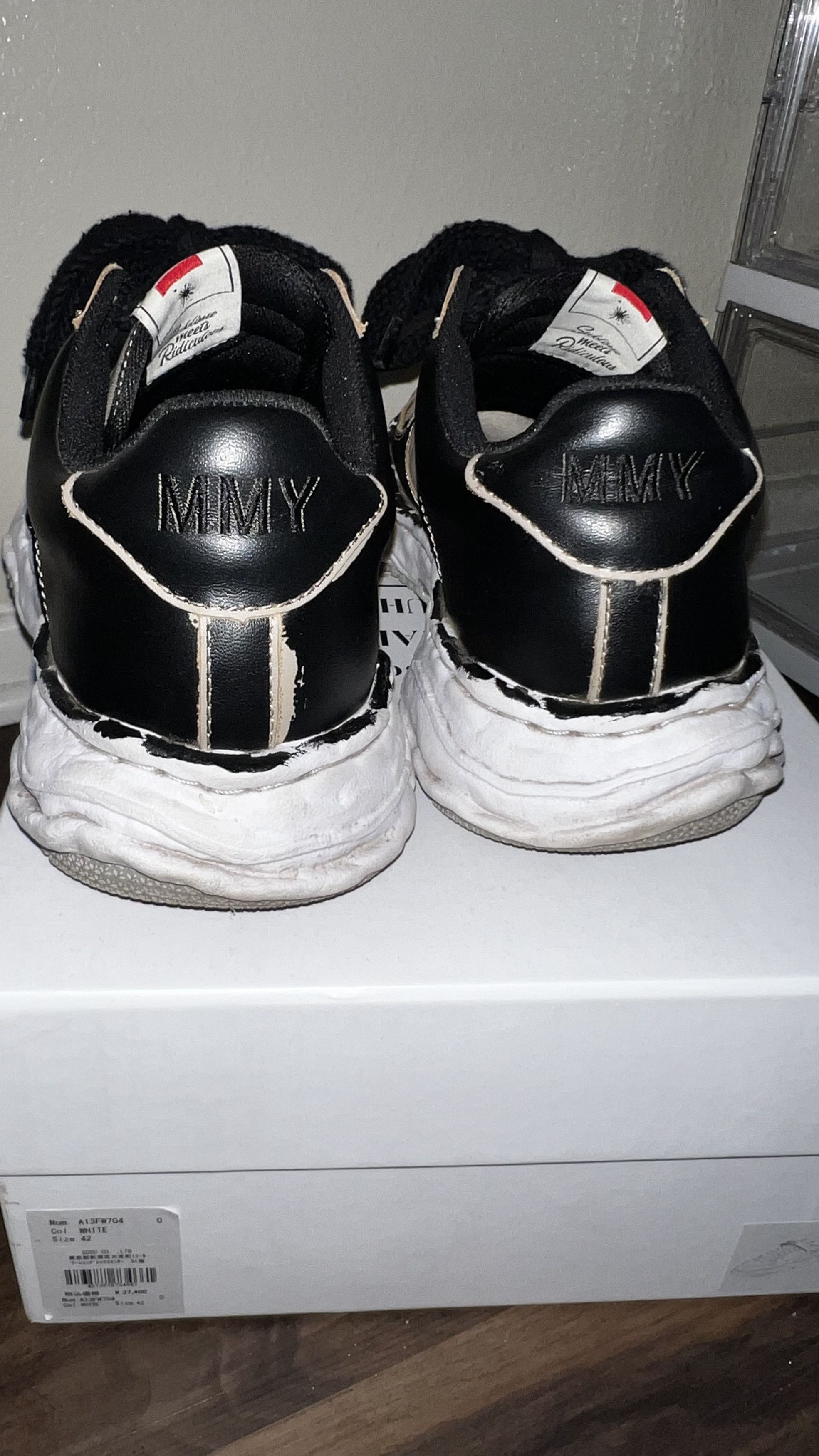 Maison MIHARA YASUHIRO Maison Mihara Yasuhiro Wayne OG Sole Printed Leather Low Size US 9 / EU 42 - 6 Thumbnail