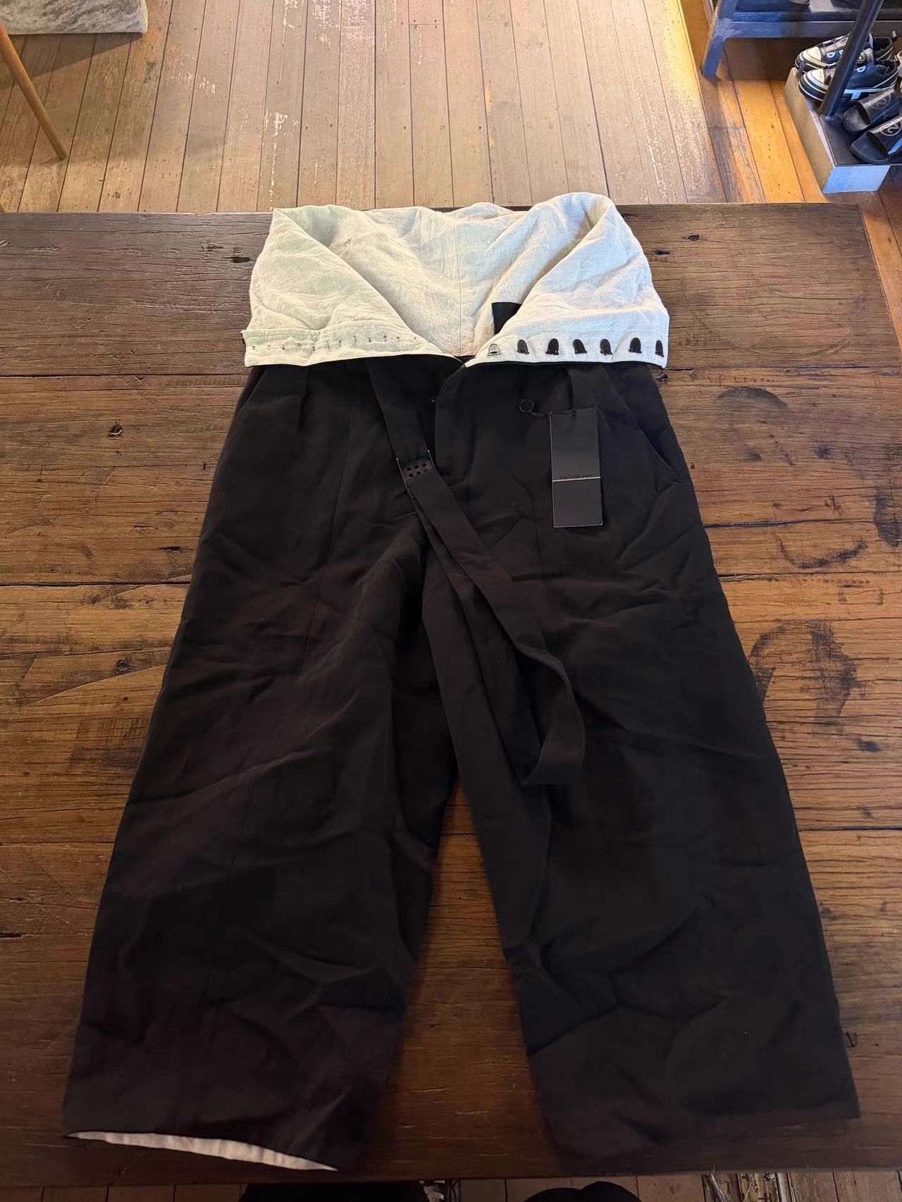 The Viridi-anne The Viridi‑Anne Belted Cropped 7/8 Length Trousers Ｑ25 Size US 30 / EU 46 - 1 Thumbnail