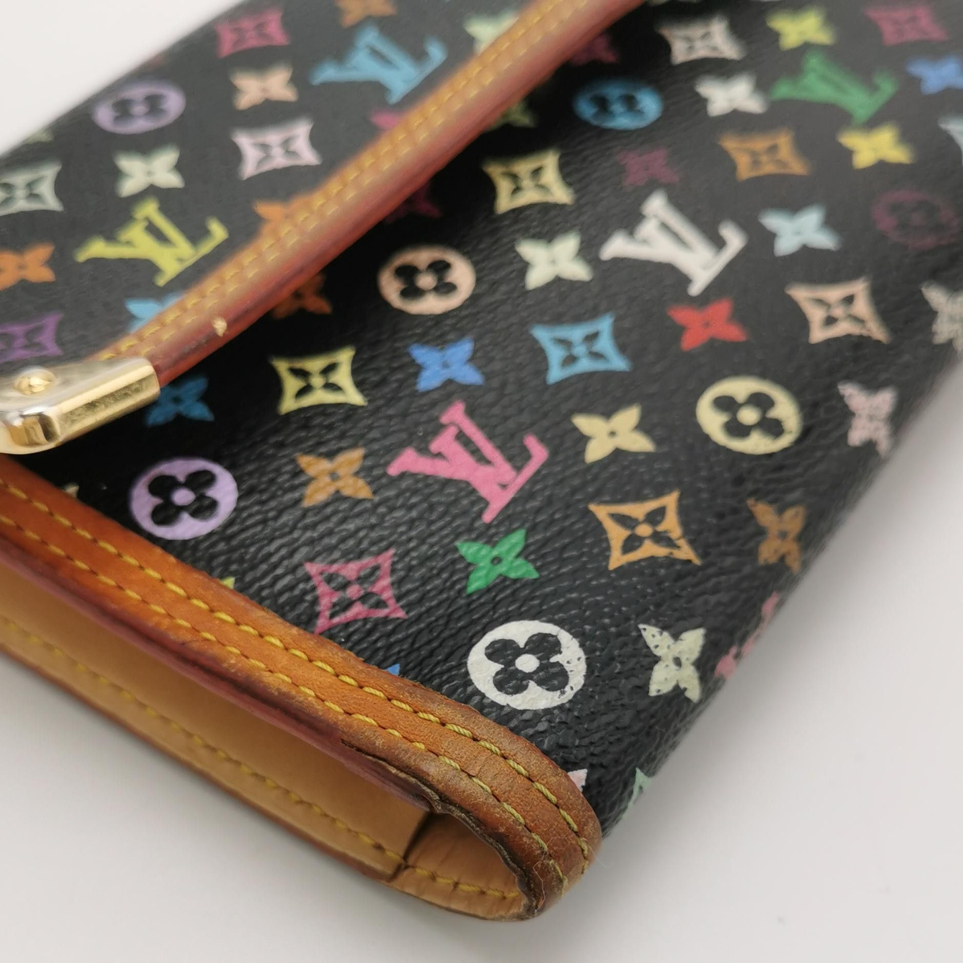 Louis Vuitton Louis Vuitton (LV) Vegetable Tanned Leather and Black Trico Size ONE SIZE - 2 Thumbnail