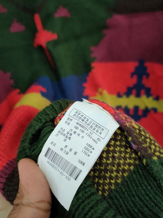Vintage Ad Hoc cardigan art navajo aran isle knitwear #46-132DLL Size US M / EU 48-50 / 2 - 2 Thumbnail